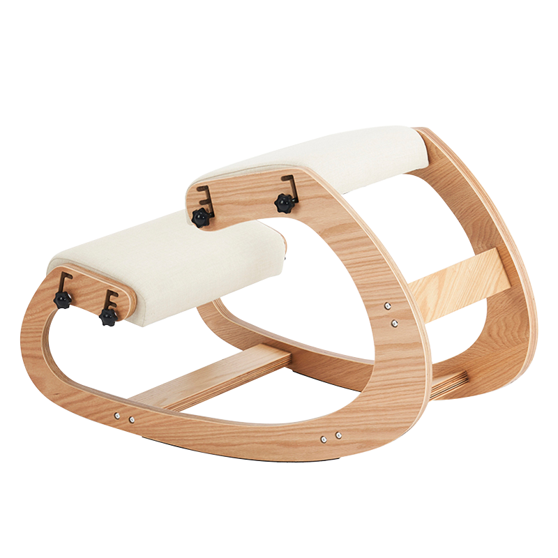 베이지 덮개를 씌운 좌석 무릎을 꿇고 사무실 의자(Y-C33)