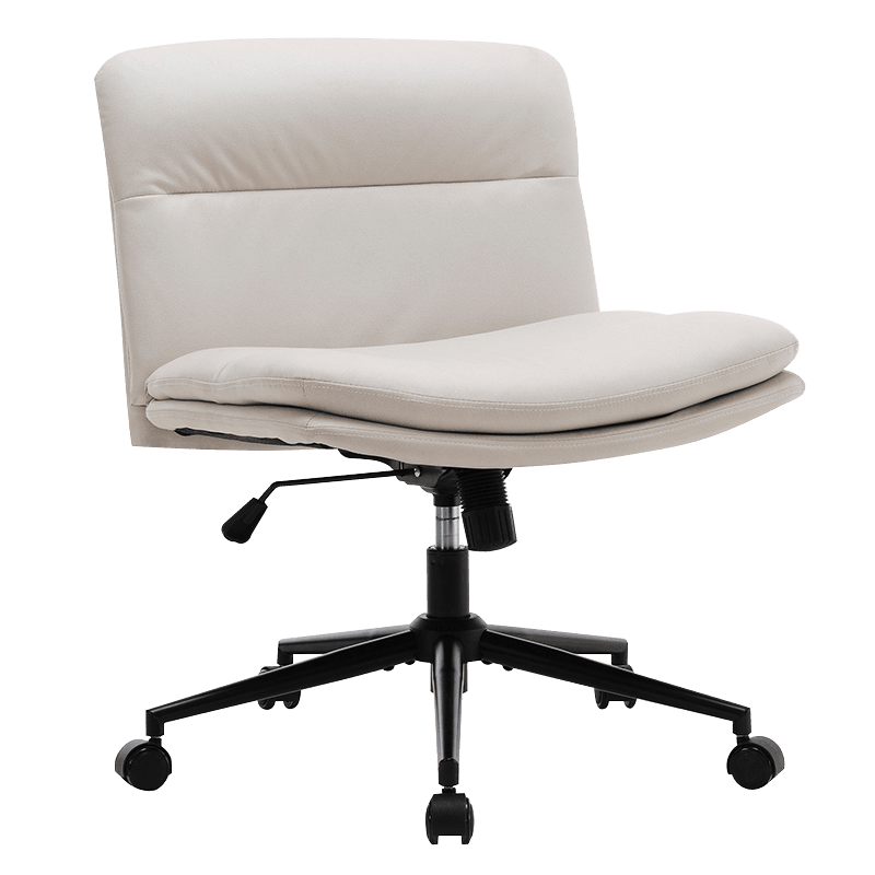 흰색 넓은 책상다리 무방비 홈 오피스 의자(Y-C56)