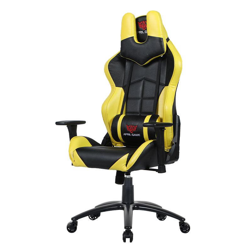 팔걸이 높이 조절 및 전후 회전 기능이 있는 3D 회전 게임 의자(Y-2576)