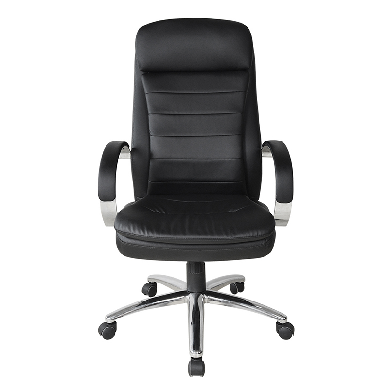 하이백 크롬 패드 팔걸이 사무용 의자(Y-2820)