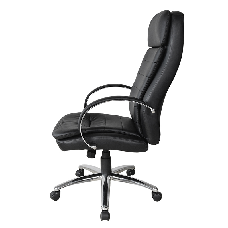 하이백 크롬 패드 팔걸이 사무용 의자(Y-2820)