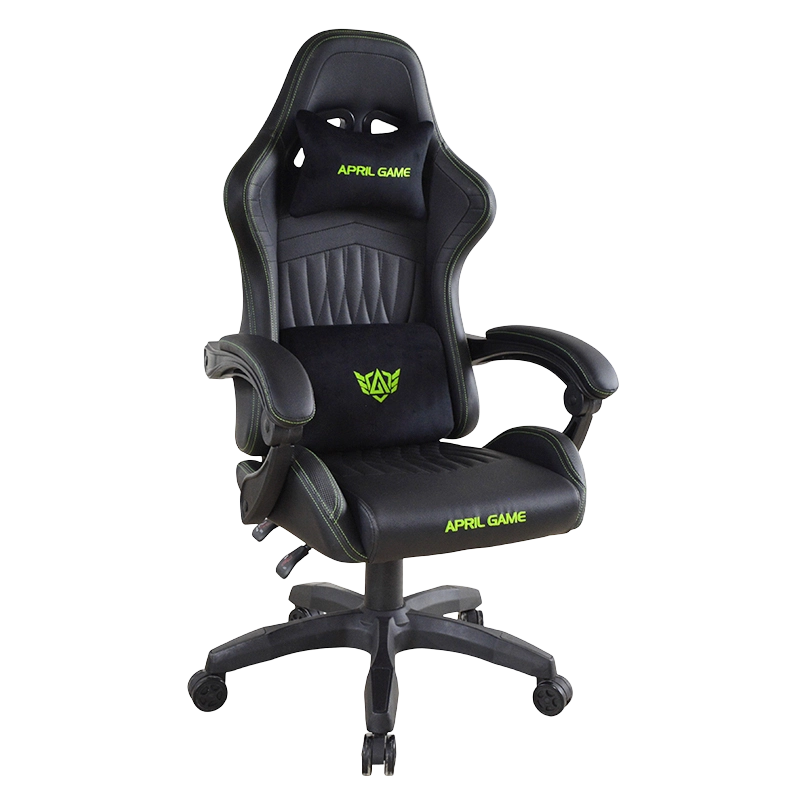 PP 조절식 팔걸이 리클라이닝 가죽 게임 의자(T-7130)