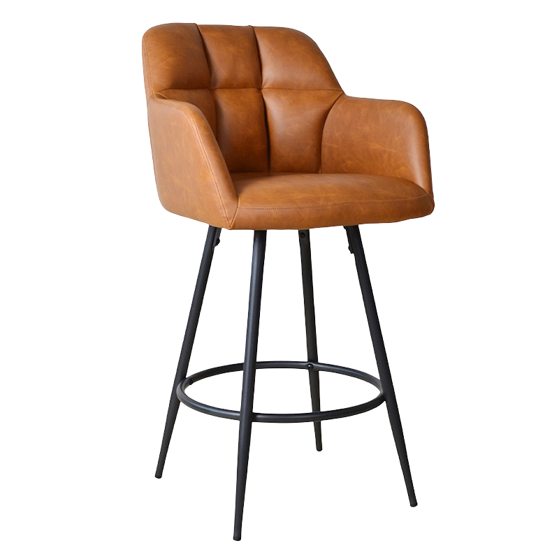 PU 낮은 등받이 카운터 높이 의자 의자(X-5117B)